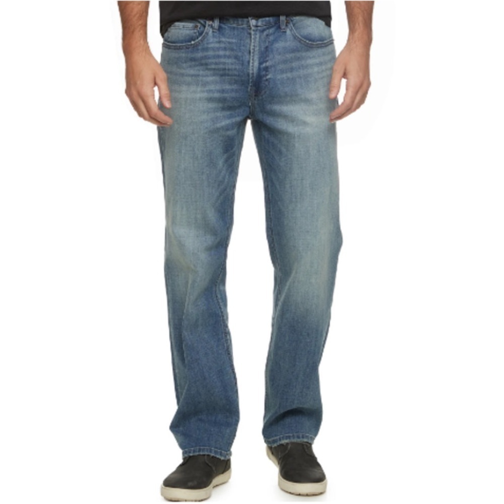 Flag & Anthem Portland Relaxed Adrian Wash Jeans 33/32